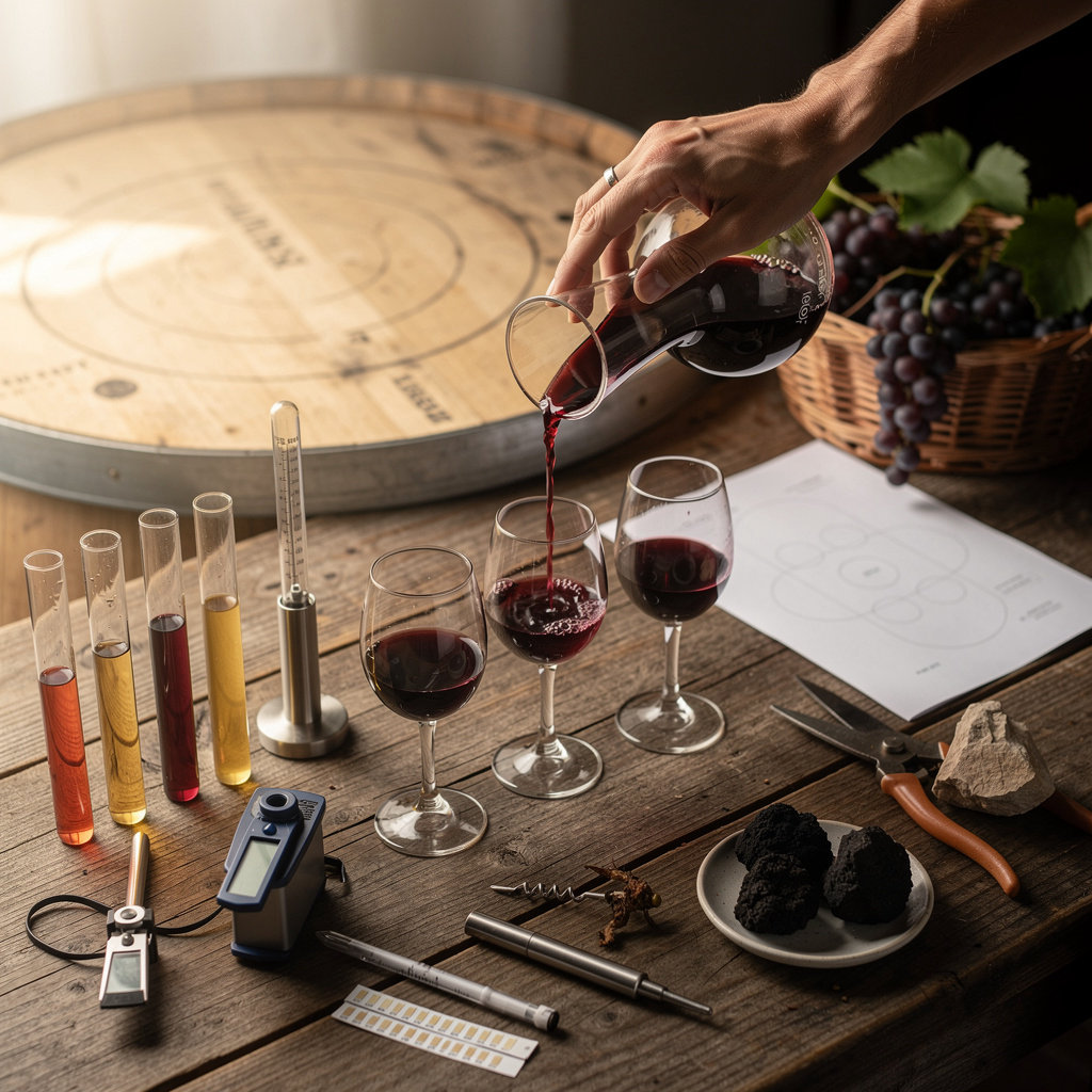 Tenuta Donna Elvira di Sara Fink professional winemaking team in Campania vineyard