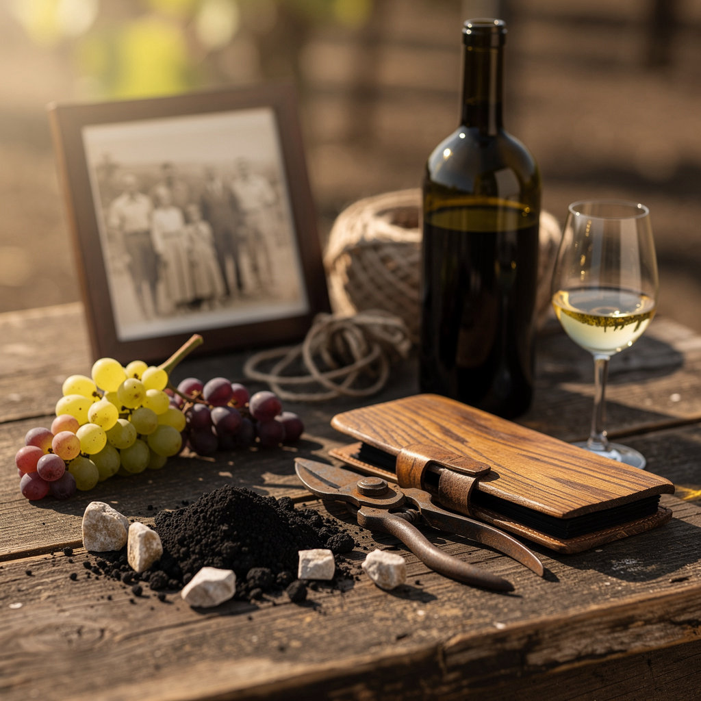 Tenuta Donna Elvira di Sara Fink family winery vineyard in Irpinia, Campania region